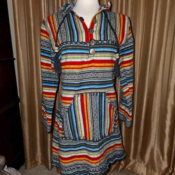 Kathmandu Imports  Hoodedl Dress Size M/L - Picture 1 of 10